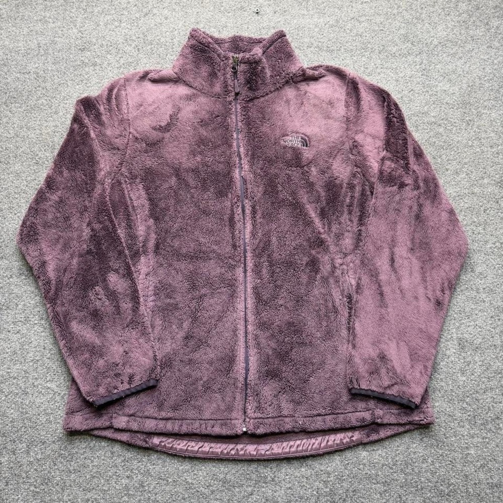 Women's the north face Sherpa jacket size large lavender/purple